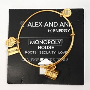 Alex and Ani Monopoly House Charm Bangle